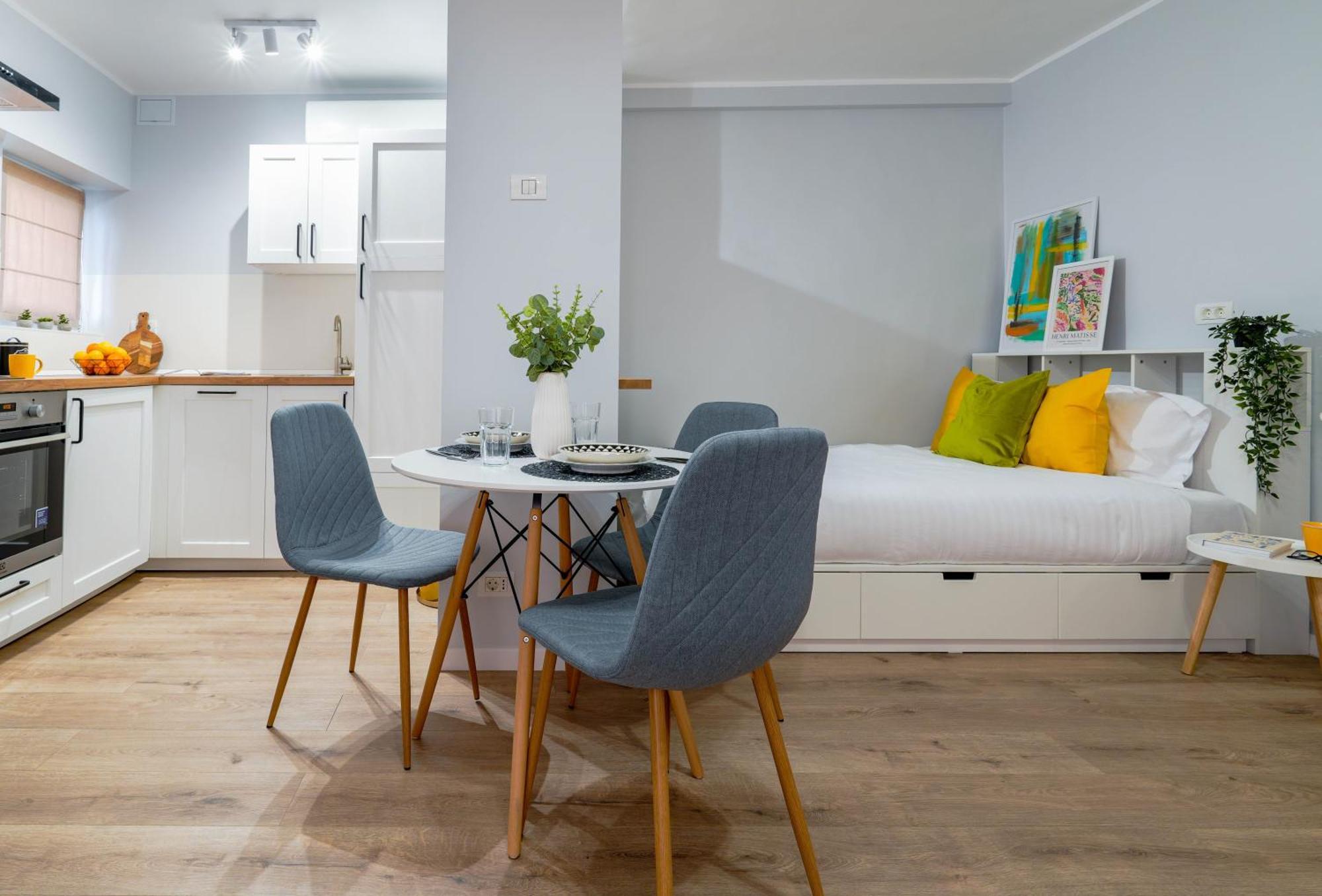 בוקרשט Andreea - Cozy Studio Near Piata Obor Market מראה חיצוני תמונה